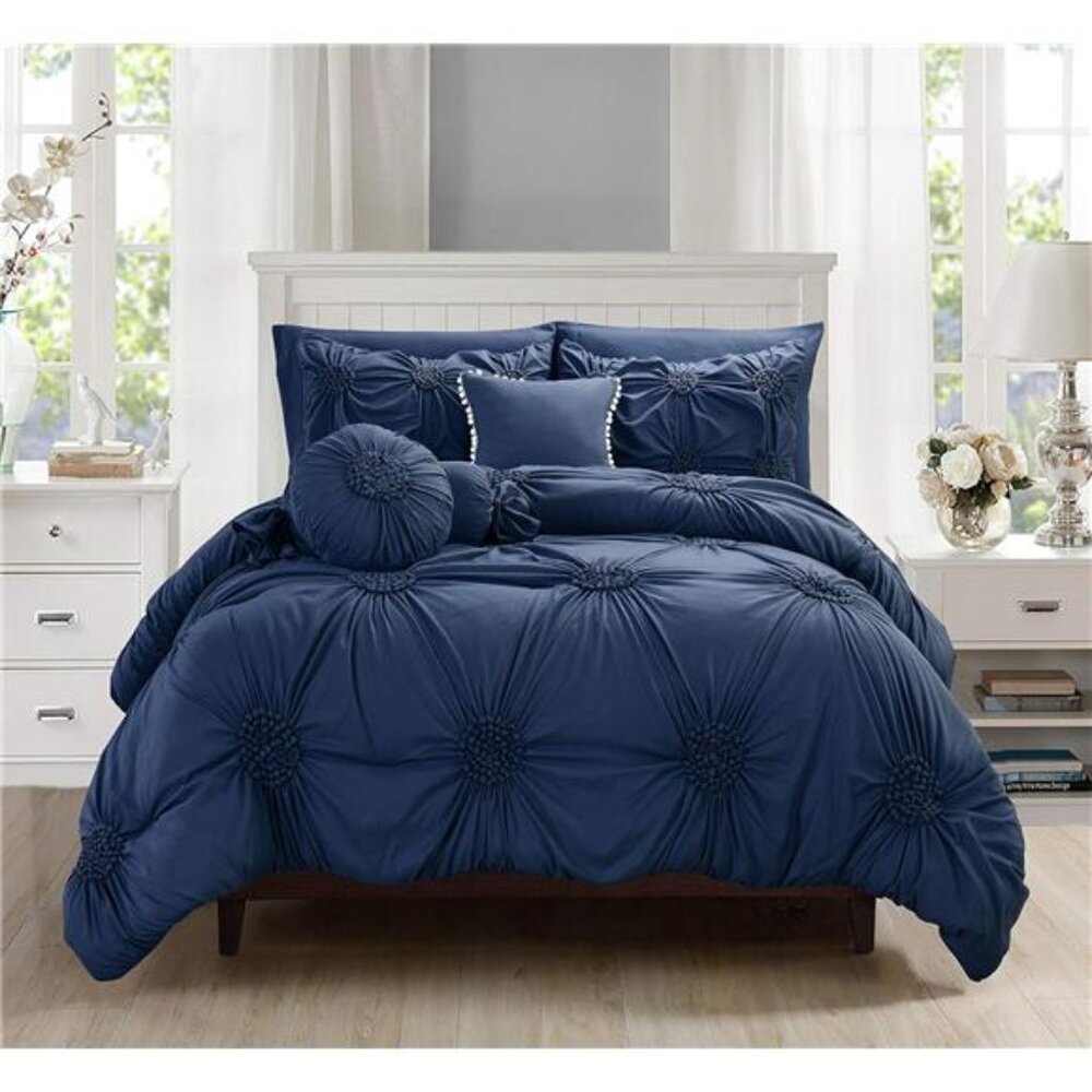 Luxurious, Softest,Coziest 10-Piece Bed-in-a-Bag Sunflower Comforter,Silky Soft